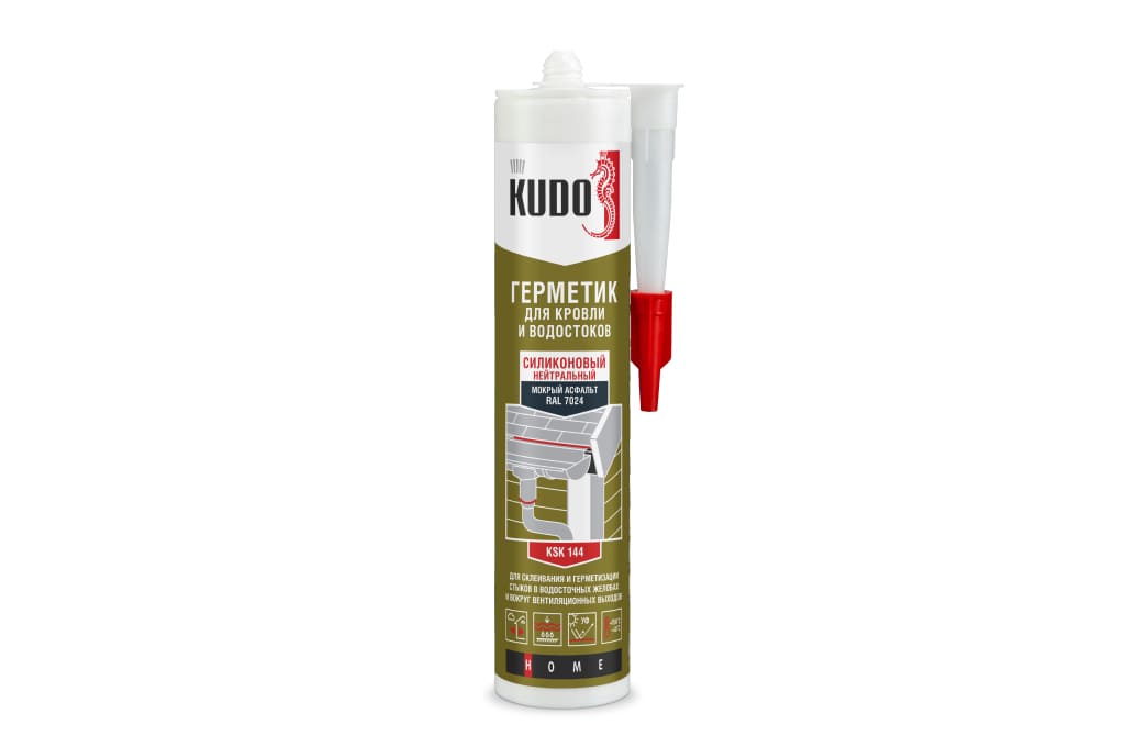 Sealant KUDO® for roofs and roof drainage systems now in Graphite gray