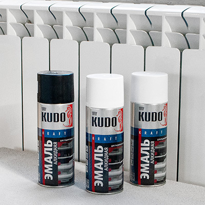 Aerosol spray paint KUDO