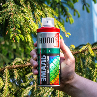 Aerosol spray paint KUDO