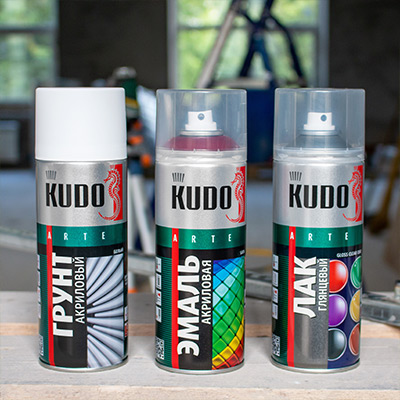 Aerosol spray paint KUDO